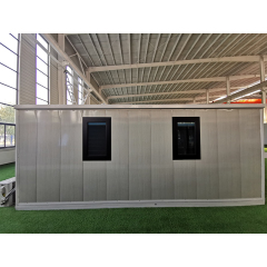 White Expandable Container House | 20ft Basic Model Prefab Home