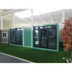Flat Green Expandable Container Houses