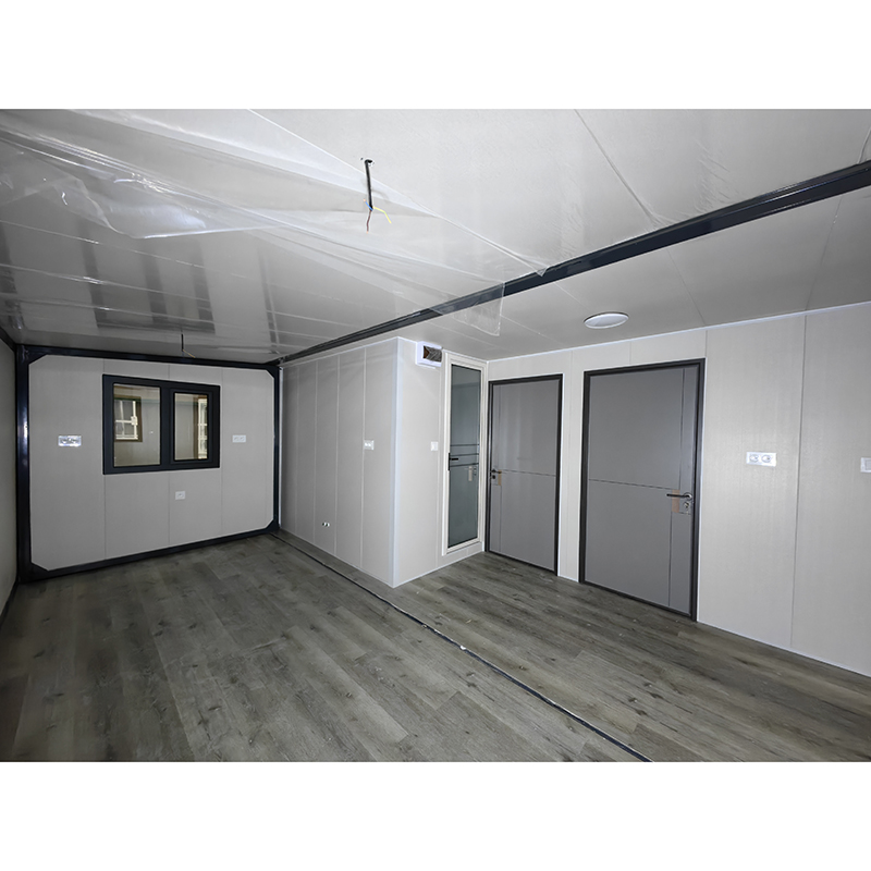 gray expandable container house