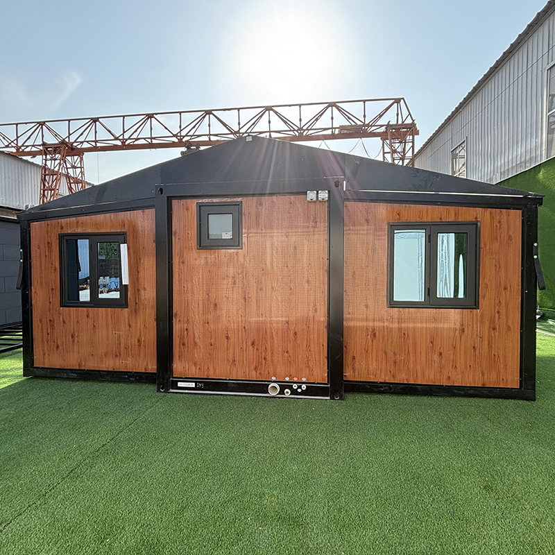 20ft expandable container house with triangular roof