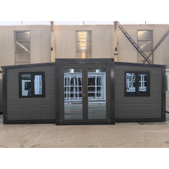 gray expandable container house