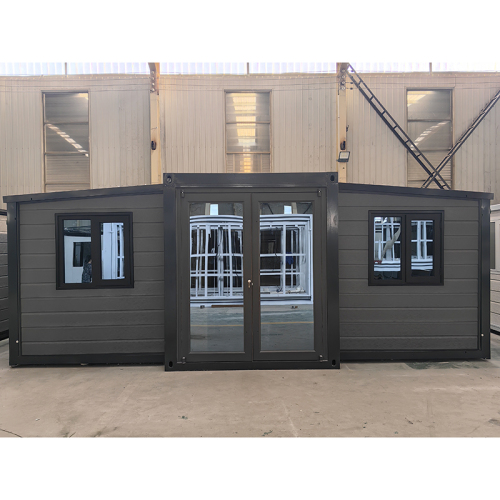 gray expandable container house