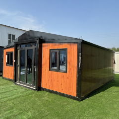 20ft expandable container house with triangular roof