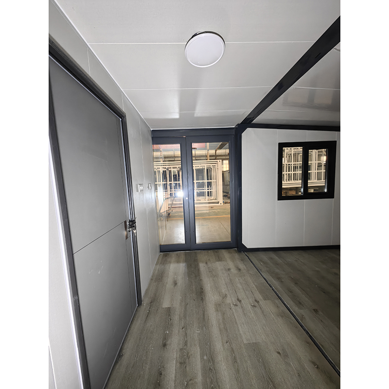 gray expandable container house