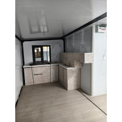20ft wood grain expandable container house