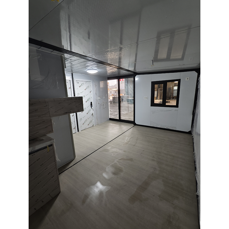 20ft wood grain expandable container house