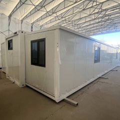 40FT expandable container house with cloakroom