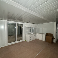 30FT expandable container house with roof and terrace