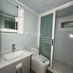 20FT expandable container house with custom sliding door