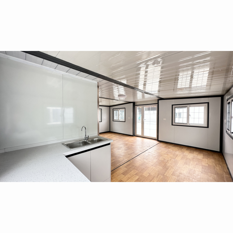 Amazon Expandable House – 20FT Expandable Container House with Entrance Door Canopy