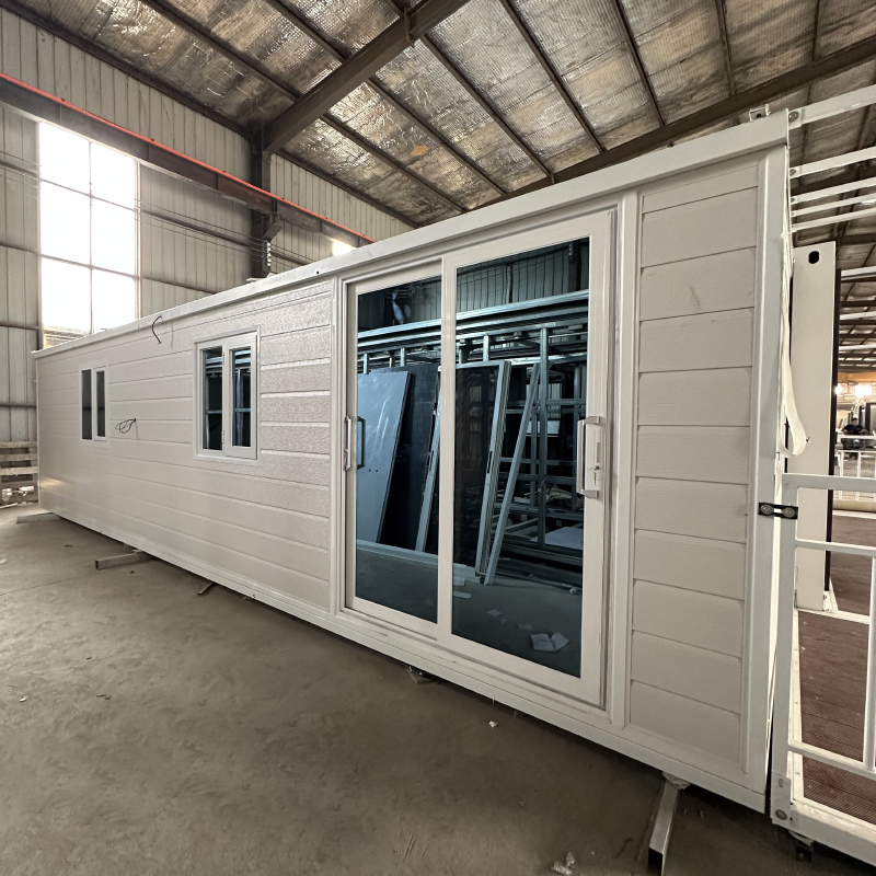 30FT expandable container house with roof and terrace,Expandable ...