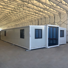 40FT expandable container house with cloakroom
