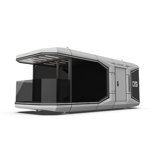 Furnished Space Capsule Hotel With Bathroom
