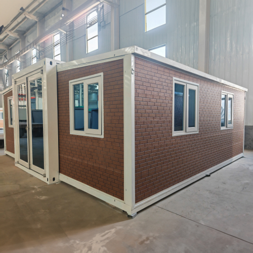 Modern earthquake proof expanding container home