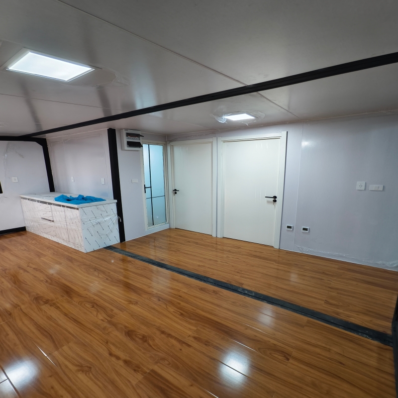 Full Glass Foldable Portable Expandable House