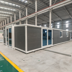40ft Prefab Modern Living House with Three Bedrooms Living Expandable Container House