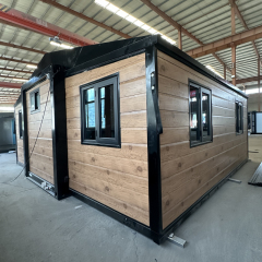 Foldable Container House Wooden Tiny Ready Home For Villas