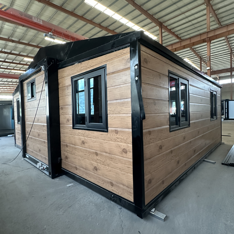 Foldable Container House Wooden Tiny Ready Home For Villas