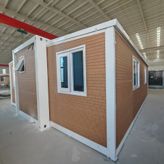 Modern earthquake proof expanding container home