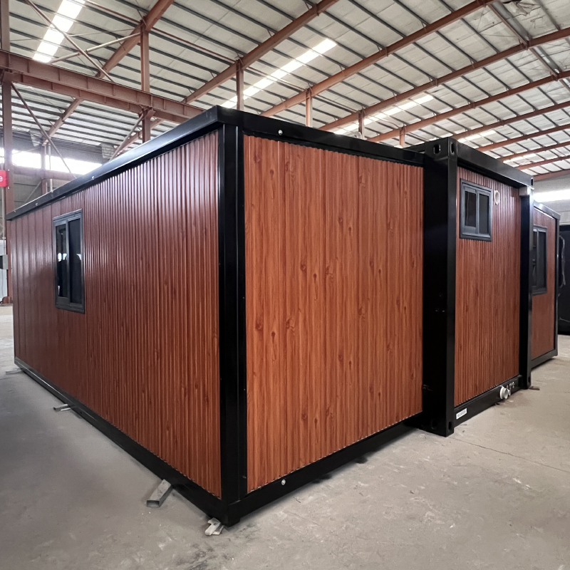 20ft Prefab Expandable Home with Glass Wall & WPC Flooring | SUNFINE