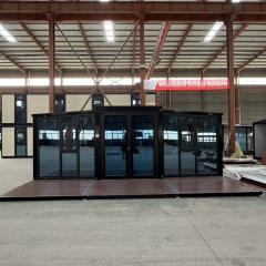 20ft Prefab Expandable Home with Glass Wall & WPC Flooring | SUNFINE