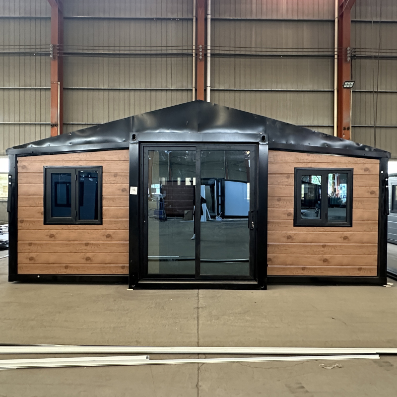 Foldable Container House Wooden Tiny Ready Home For Villas