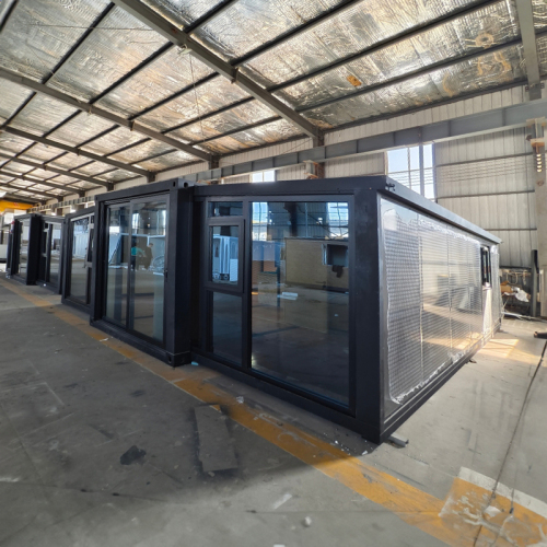 Full Glass Foldable Portable Expandable House