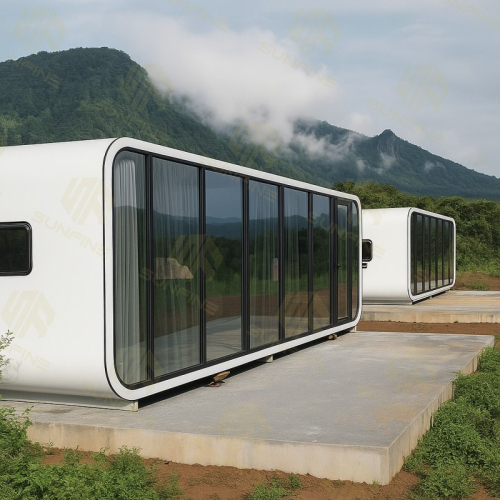 Sustainable Mobile Apple House with Full Amenities