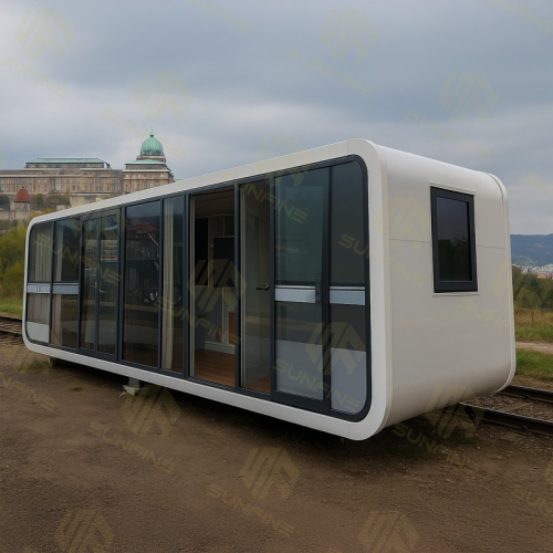 Luxury Apple Cabin 40ft Prefabricated Container House