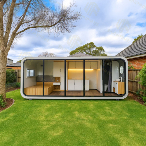 Customizable Apple Cabin Pod House Weatherproof &amp; Portable