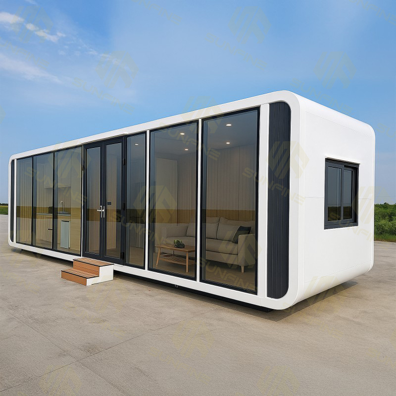 40ft Capsule House Apple Prefab Mobile Cabin