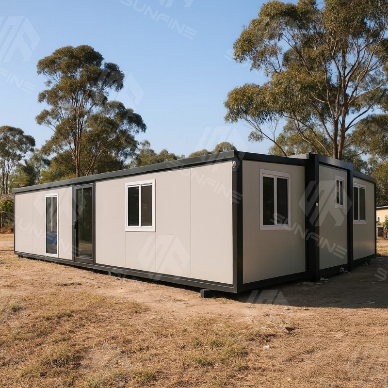 Prefabricated Office Villa Hotel Build Container Portable Cheap 40Ft Building Tiny Modular Prefab House Luxury