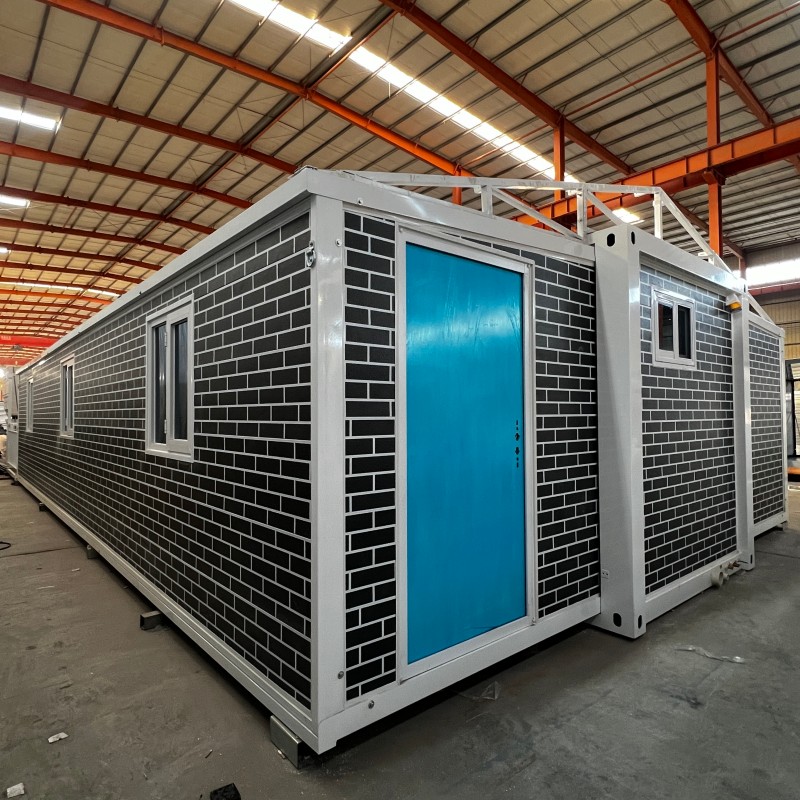 40ft Factory Mobile Homes for Sale | Customizable Folding Tiny Homes with Roof & Terrace