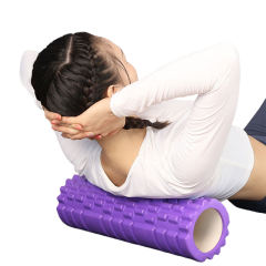 Haiteng High Density Massage Roller Relaxing Muscle Columnar Eco Friendly Custom Brand Wholesale Yoga Roller Foam RollerHot sale products