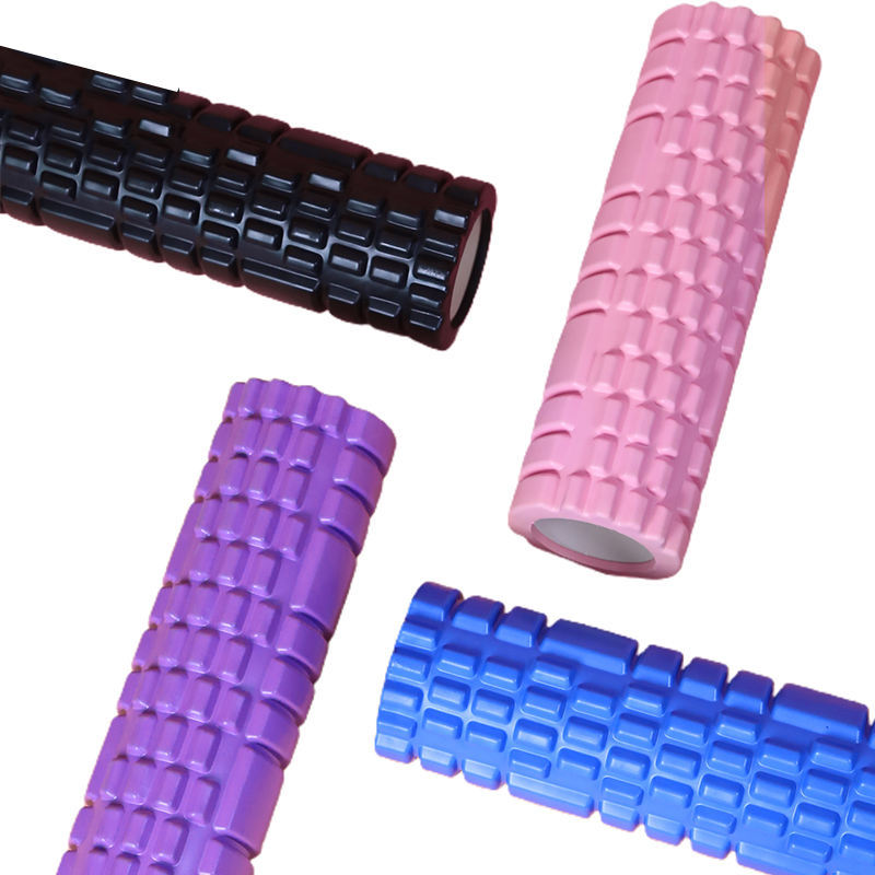Haiteng High Density Massage Roller Relaxing Muscle Columnar Eco Friendly Custom Brand Wholesale Yoga Roller Foam RollerHot sale products