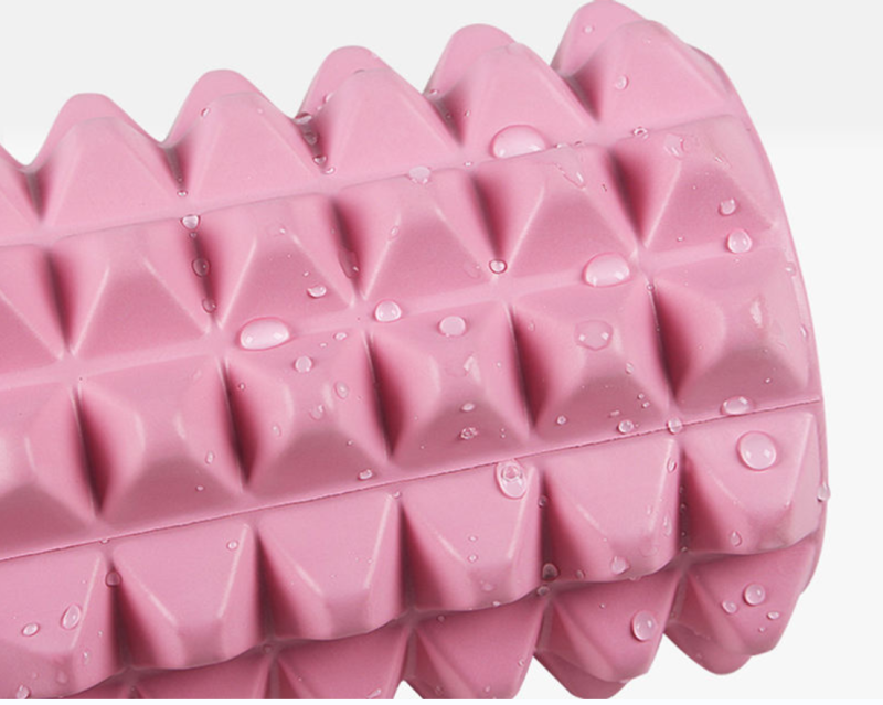 Haiteng Factory Hot Sale Massage Fitness Hollow Yoga Column High Density EVA Customised Foam Roller Wholesale For Exercise