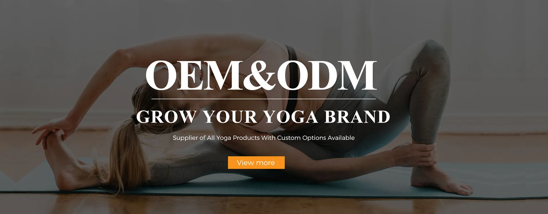 GROW YOUR YOGA BRANDS<br />Yoga and Pilates - Haiteng Fitness