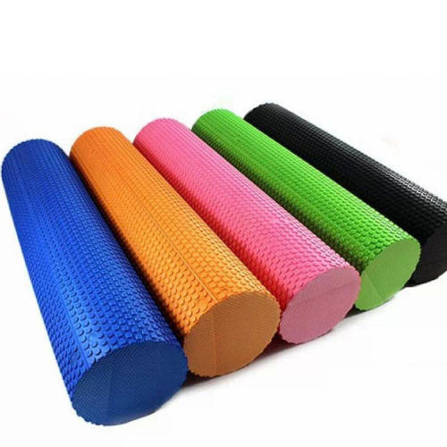 Wholesale EVA Fitness Foam Roller OEM Relax Exercise High Density Massage deep Tissue Yoga Foam Roller For Gym Pilate Recovery Roller
