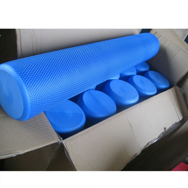 Wholesale EVA Fitness Foam Roller OEM Relax Exercise High Density Massage deep Tissue Yoga Foam Roller For Gym Pilate Recovery Roller