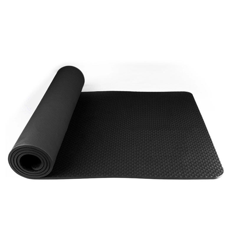 Haiteng Custom Print Yoga Mat Manufacturer Organic 100% TPE Cheap Mat Anti Slip High Density Fitness Eco Friendly Yoga Mat Wholesale