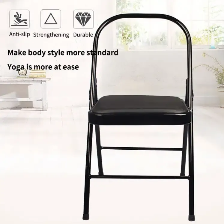 Classic Design Folding Commode New Foldable Shower Backless Chair yoga Meditation Yoga Chair