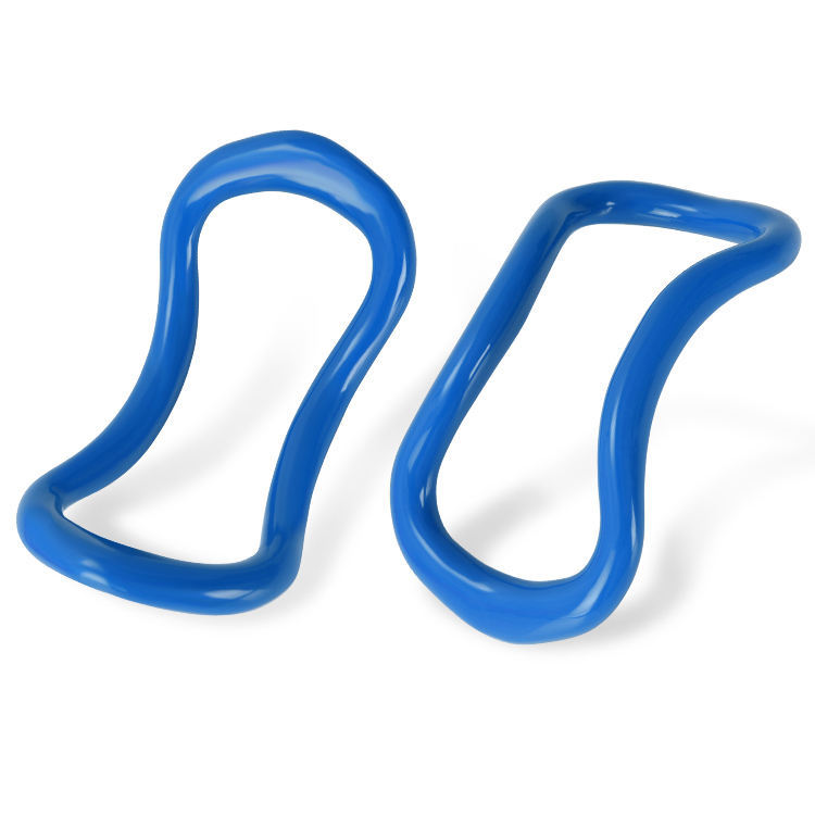 Haiteng Hot Selling Multiple Color Yoga ring Custom Logo High Quality Pilates ring Fitness Exercise Tool Massage Ring Yoga Stretch Ring