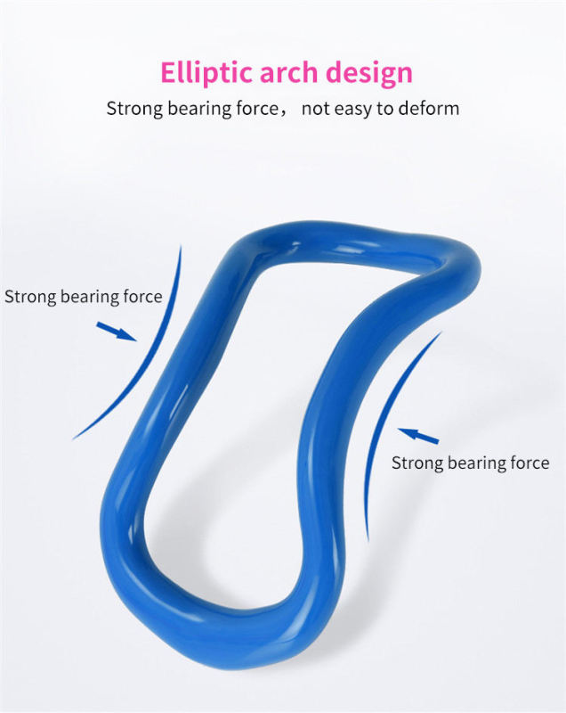 Haiteng Hot Selling Multiple Color Yoga ring Custom Logo High Quality Pilates ring Fitness Exercise Tool Massage Ring Yoga Stretch Ring