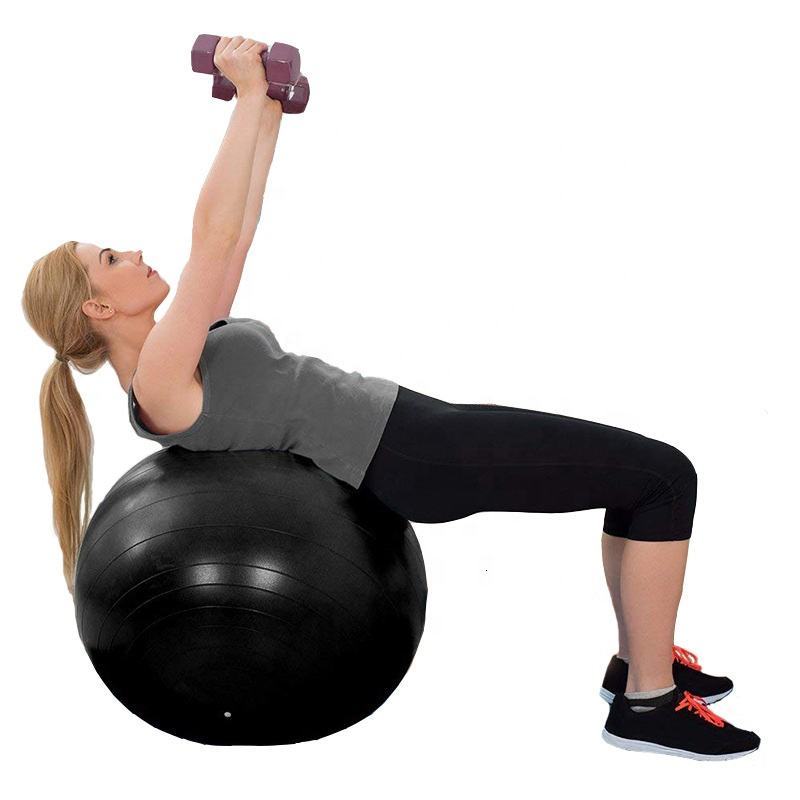 Haiteng Hot Sale Inflatable Durable Premium Gym Ball Stability Ball for Pilates Exercise Yoga Ball Wholesale exercise ball 65cm
