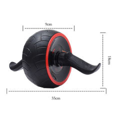 Haiteng Ab Roller Wheel Equipment with Knee Pad Rebound Abdominal Exercise Roller for Abs Core Wheel Ab Workout