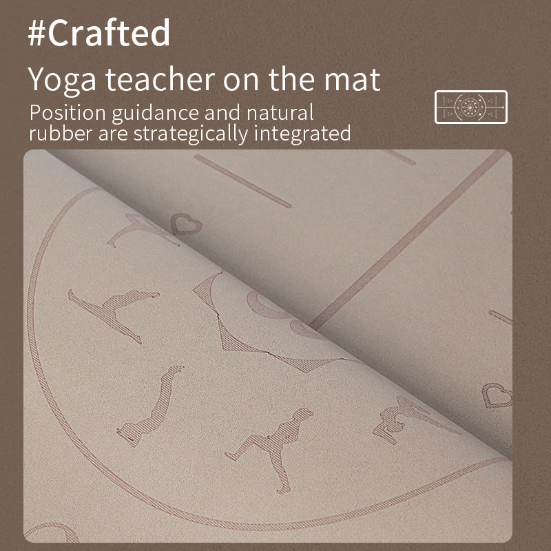 Yoga Mat Best Natural Rubber Non Slip Yoga Mats - Hot Yoga, Odorless Lightweight & Anti-Tear Gym Fitness Exercise Stretching Workout Mat - Large & Thick polyurethane yoga mat