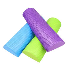 12/ 18/ 24/ 36 inch High density muscle fitness massage foam roller for back Custom logo hollow yoga back eva foam roller stretches for exercise Popular