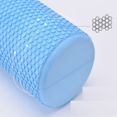 12/ 18/ 24/ 36 inch High density muscle fitness massage foam roller for back Custom logo hollow yoga back eva foam roller stretches for exercise Popular
