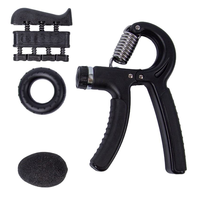 Wholesale Grip Strength Trainer Kit (5 Pack) with Finger Exerciser, Hand Grip Strengthener, Hand Extension Exerciser, Stress Relief Ball and Forearm Workout Ring for Muscle Building and Injury Recover, Silicone Thumb Trainer Gripper