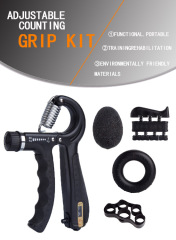 Wholesale Grip Strength Trainer Kit (5 Pack) with Finger Exerciser, Hand Grip Strengthener, Hand Extension Exerciser, Stress Relief Ball and Forearm Workout Ring for Muscle Building and Injury Recover, Silicone Thumb Trainer Gripper